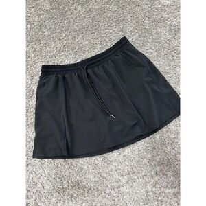 Kona Sol Skort Athletic swim Pockets Activewear‎ Black XL